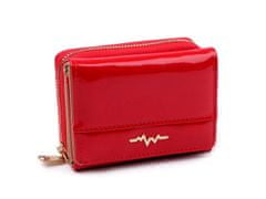 Kraftika 1ks červená dámská peněženka 8x11 cm, peněženky, manikúry