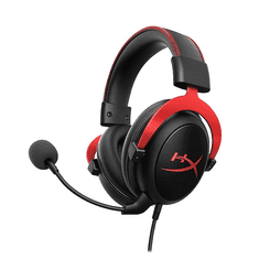 HyperX Herní sluchátka. Virtuální 7.1 prostorový zvuk Cloud II Gaming Headset Black-Red