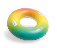 Intex 58202 Nafukovací kruh RAINBOW OMBRE 122 cm