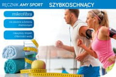 Eurofirany Rychleschnoucí ručník AMY 30x30 Eurofirany bílý