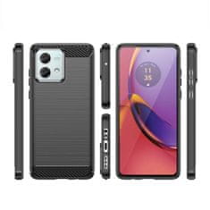 OEM Kryt Motorola Moto G84 5G Nexeri TPU Premium Carbon černé