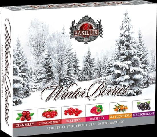 Basilur Winter Berries 60 sáčků