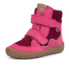 Froddo Dívčí barefoot zimní obuv G3160189-5A fuxia, 37