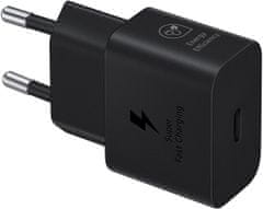 Samsung nabíjecí adaptér s USB-C 25W, černá