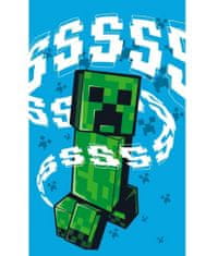 Carbotex  Dětský ručník Minecraft Creeper Explode 30x50 cm