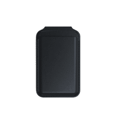 Satechi Vegan-Leather Magnetic Wallet Stand (iPhone 12/13/14/15 all models) - černá