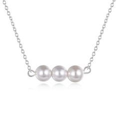 SPERKY4U Stříbrný náhrdelník s perličkami
