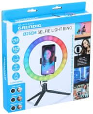 Grundig Kruhové světlo RING LIGHT 130LED RGB