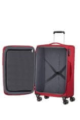 American Tourister AT Kufr Crosstrack Spinner 67/27 Expander Red/Grey