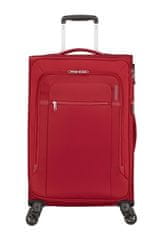 American Tourister AT Kufr Crosstrack Spinner 67/27 Expander Red/Grey