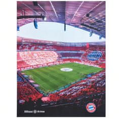 FotbalFans Fleecová deka FC Bayern Mnichov, Allianz Arena, 130x170