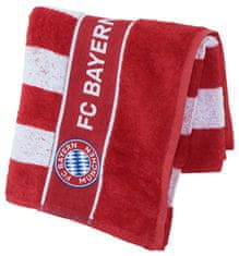 FotbalFans Osuška FC Bayern Mnichov, pruhovaná, 140x70