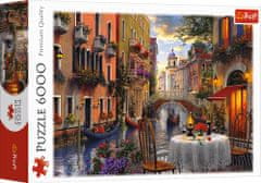 Trefl Puzzle Romantická večeře 6000 dílků