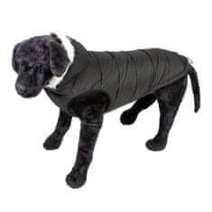 Duvo+ zimní bunda s kapucí pro psy L 60cm černá