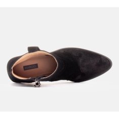 Elegantní kožené kotníkové boty velikost 40