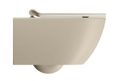 Gsi PURA závěsná WC mísa, Swirlflush, 36x55cm, creta dual-mat 881508 - GSI