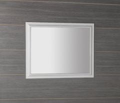 SAPHO AMBIENTE zrcadlo v dřevěném rámu 720x920mm, starobílá NL705 - Sapho