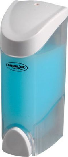 AQUALINE Dávkovač mýdla nástěnný 300ml, bílá 1319-70 - Aqualine