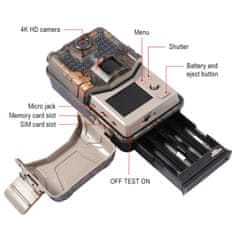 Secutek 4G LTE Fotopast SST-900Pro - 30MP, 4G