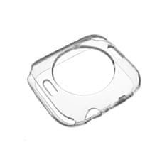 FIXED TPU gelové pouzdro FIXED pro Apple Watch Series 9 45mm, čiré