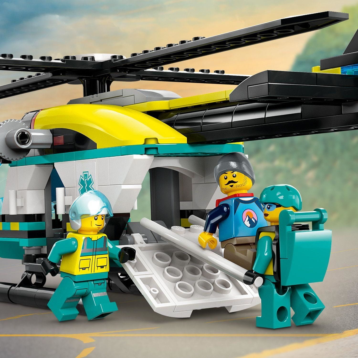 LEGO City 60405 Záchranárska helikoptéra