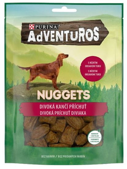 Adventuros NUGGETS kančí 6x90 g