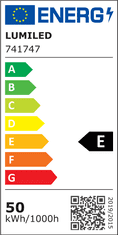 LUMILED Reflektor LED světlomet ZUME 50W 5500lm 4000K IP65