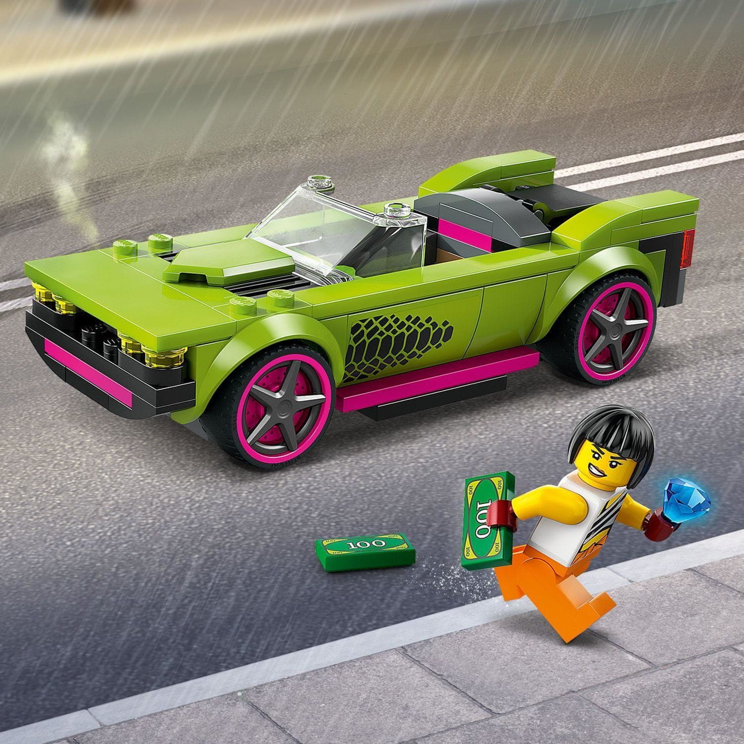 LEGO City 60415 Honička policejního auta a sporťáku