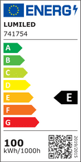 LUMILED Reflektor LED světlomet ZUME 100W 11000lm 4000K IP65