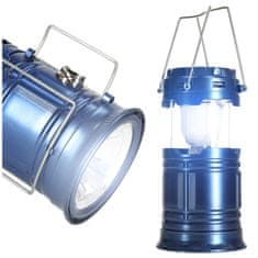 Ikonka Solární kempinková lucerna turistická lampa