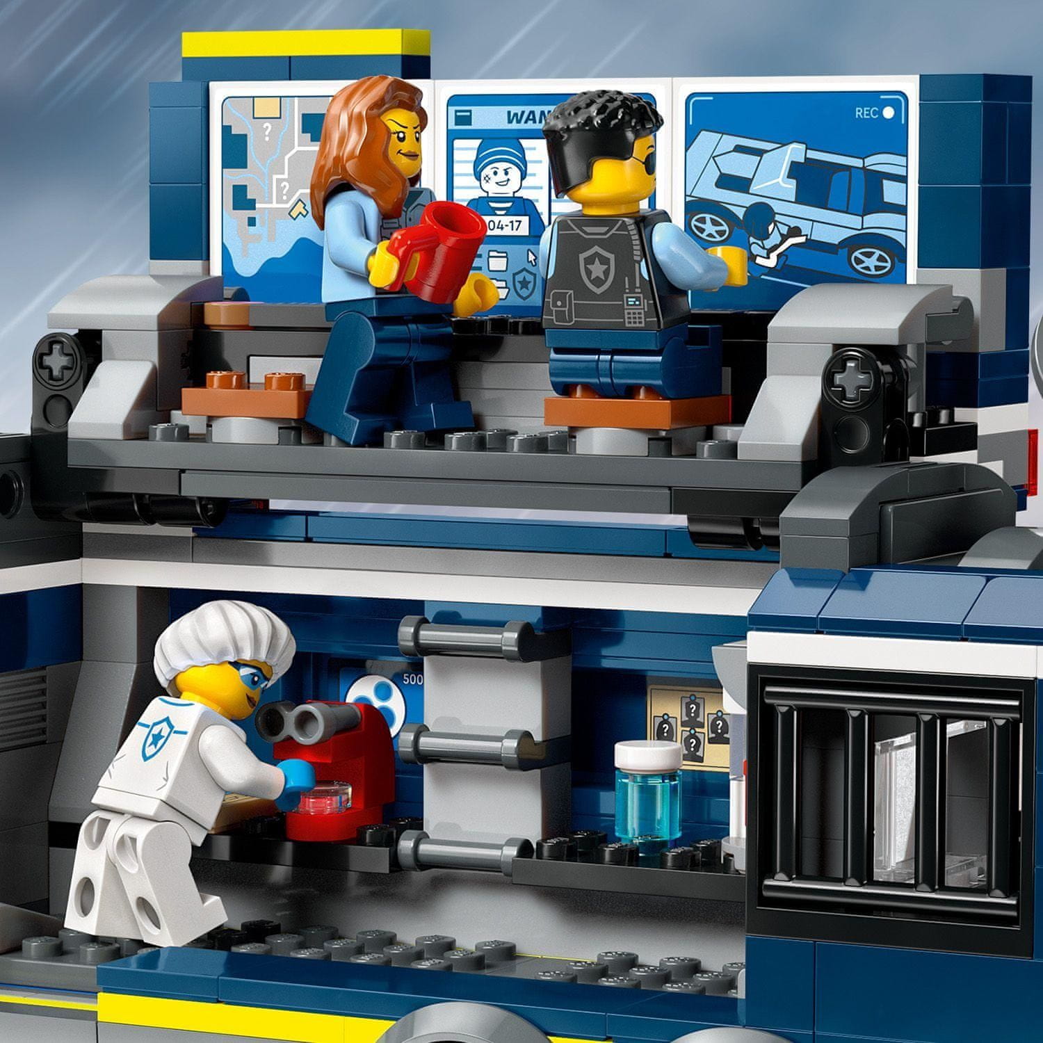 LEGO City 60418 Mobilní kriminalistická laboratoř policistů