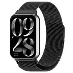 BStrap Milanese řemínek na Xiaomi Mi Band 8 Pro, black