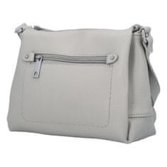 Tessra Milano Dámská koženková crossbody Troja, šedá