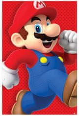 CurePink Plakát Super Mario: Run (61 x 91,5 cm)