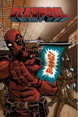 CurePink Plakát Marvel|Deadpool: Bang (61 x 91,5 cm)