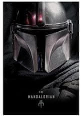 CurePink Plakát Star Wars|Hvězdné Války: The Mandalorian Dark (61 x 91,5 cm)