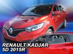 HEKO Ofuky Renault Kadjar 2015 - 2022, 4 dílná sada HEKO