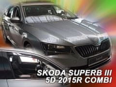 HEKO Ofuky Škoda Superb 5D 15- - 2 dílná seda HEKO