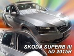 HEKO Ofuky Škoda Superb combi 15-- 4 dílná seda HEKO