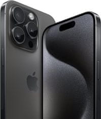 Apple iPhone 15 Pro Max, 256GB, Black Titanium