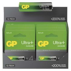 GP Alkalická baterie GP Ultra Plus AA (LR6), 4 ks