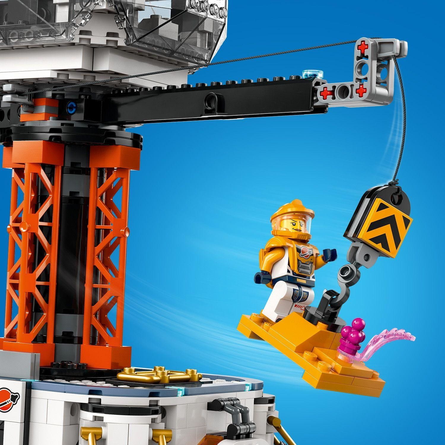 LEGO City 60434 Vesmírná základna a startovací rampa pro raketu