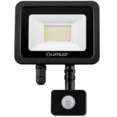 LUMILED Reflektor LED s pohybovým senzorem ZUME 30W 3300lm 4000K IP65