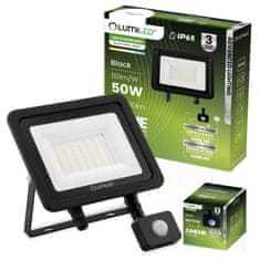 LUMILED Reflektor LED s pohybovým senzorem ZUME 50W 5500lm 4000K IP65