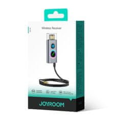 Joyroom JR-CB7 bezdrátový přijímač do auta, šedý