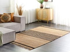 Beliani Jutový koberec 160 x 230 cm béžový ERICEK