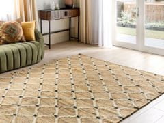 Beliani Jutový koberec 200 x 300 cm béžový KALEKOY