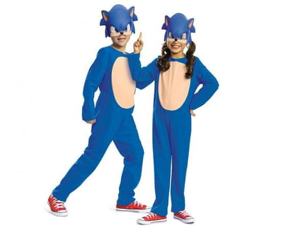 Disguise Kostým Sonic 7-8 let unisex