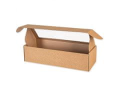 sarcia.eu Obdélníková poštovní krabice s okénkem, dárková krabice 40x15x10 cm x1