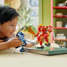 LEGO Ninjago 71808 Kaiův živelný ohnivý robot - rozbaleno